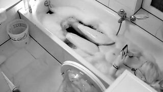 Caught Relaxing inside the bath-tub