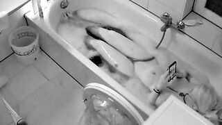 Caught Relaxing inside the bath-tub
