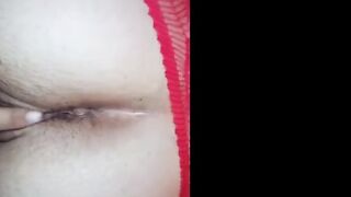 Husband finger fuck me close up
