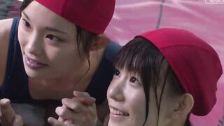 Japanese Schoolgirls Give Swim Coach Underwater Oral Sex