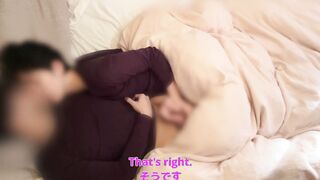 [My ex-wife is my cum dump] "I can only do this..." Service sex full of kinky words