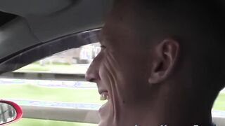 Inked Brit Sucks Shlong and Getting Banged
