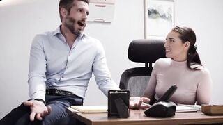 Secretary cougar Bella Rolland tried to stay pro