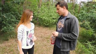 DEUTSCHLANDREPORT - GERMAN DARK HAIR LULLU GUN OUTDOOR FUCKING IN THE FOREST - AMATEUREURO