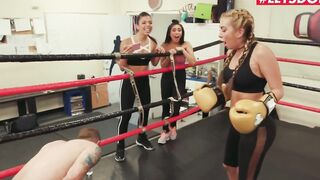 SCAMANGELS - PERSONAL TRAINER FUCKS GINA VALENTINA AND HER BEST FRIENDS - LETSDOEIT