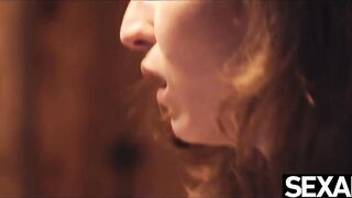 Watch her Gigantic Natural Tits Bounce as they get Covered in Bombshell Cum