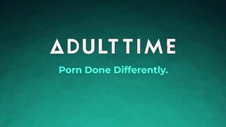 ADULT TIME - Foxy Gf Lily Lane Teaches Couple some new Tricks in Hot 3-Way