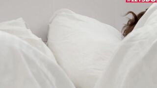 WHITEBOXXX - SASHA ROSE WAKING UP HER boyfriend WITH HER TIGHT LEAKING VAGINA