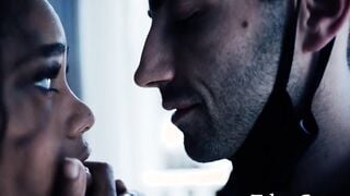 Ebony cougar Fucks Delivery Dude When Her Husband Got Sick