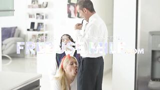 Crazy Hot milf Kit Mercer Caught Hiding Items under her Sweater