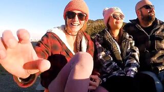 point of view Poly Lesbians Enjoy Finger Fucked During Bae Rubs