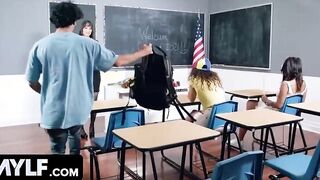 Amazingly Hot Assed cougar Teacher Rewards Her Amazingly Cutie School Women