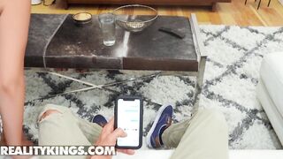 Reality Kings - Sweet Thin Callie Jacobs Ride Scott Nails's Biggest Cock & He Jizzes On Her Face