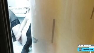 Caught step sister masturbating and squirting rough