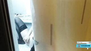 Caught step sister masturbating and squirting rough