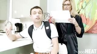 Cory Chase inside Stepmom Helps her Son study for a Test