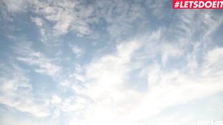 LETSDOEIT - (Katrina Jade & Kenzie Madison) FULL FILM! Wild Outside Fun With A Cheater