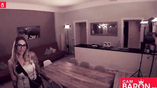 Bimbo- Hot Mia Blow Enjoying rides a young penis into the dark! CamBaron.com