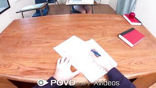 POVD After School School Girl Plowed With Oozing Facial