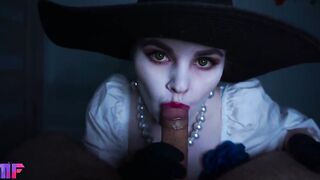 Lady Dimitrescu will banged! you. Cosplay. Resident Evil Village.