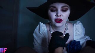 Lady Dimitrescu will banged! you. Cosplay. Resident Evil Village.