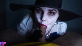 Lady Dimitrescu will banged! you. Cosplay. Resident Evil Village.