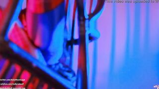 Mary Jane fucks herself inside a Spiderman suit - MollyRedWolf