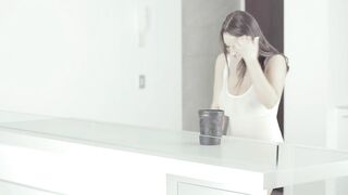 ANGELA WHITE - Big Titted Solo Masturbation with Ice Cream Play
