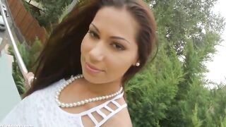 Beauty solo bimbos Cipriana masturbating fingered on Gives Me Pink