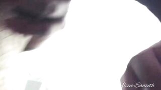 My uncle fuck me inside his garage at home, my aunt upstairs almost realizes it.