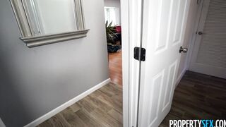 PropertySex Slender Bikini Beauty Fucks Roommates Huge Dick