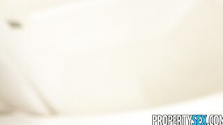 PropertySex Flirty Dark Hair Agents Bangs Her Client During Condo Showing