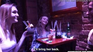 Foursome Nailed inside Czech Streets !!