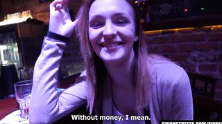 Foursome Nailed inside Czech Streets !!