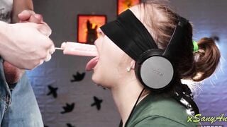 A game of taste. My best friend tricked me when I was guessing the taste of ice cream! xSanyAny