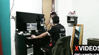 Un día de grabación cuando estamos solos con Cinday01