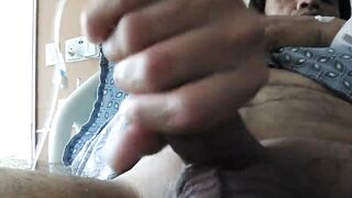 Part #2 Stroking My Penis Inside The Hospital I Hope No 1 Walks Into On Me Jacking Off .mp4