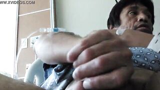 Part #2 Stroking My Penis Inside The Hospital I Hope No 1 Walks Into On Me Jacking Off .mp4