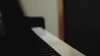 beauty big tit huge breasts and hot chubby blonde barely legal, on hardcore solo masturbation real pianist scene Arteya for PORNBCN 4K