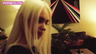 beauty big tit huge breasts and hot chubby blonde barely legal, on hardcore solo masturbation real pianist scene Arteya for PORNBCN 4K