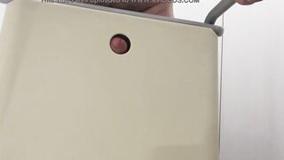Man fucks a CHAIR and ejaculates all over