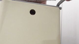 Man fucks a CHAIR and ejaculates all over