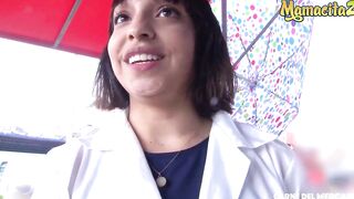CARNE DEL MERCADO - (Matilde Ramos & Alex Moreno) Babe Butt Hispanic 19 Year Old Tastes A Huge African Penis