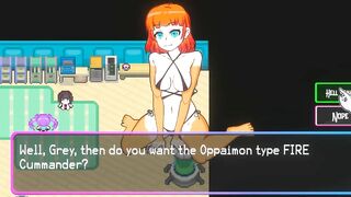 Oppaimon [Hentai pixel game] Ep.one pokemon sex parody fingered cummander and squirty cunt