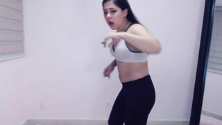 Sneezing inside sportswear | Real sneezes