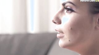 AMATEUR EURO - Sherly Quinn - Long Tit Inked Amateur Tries Porn For