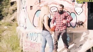 MAMACITAZ - Helena Valentine, Miguel Zayas - Mountain Man Fucks Cutie Blonde