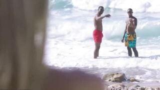 BLACKED beauty Blonde Venera Getting DPed by 2 Long big black dick