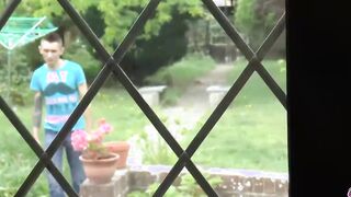 GRANNYLOVESBLACK - a Peeping Tom and his Friend