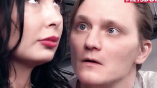 TURNED ON HOSTEL - Slim 18 Yo Plays With A Huge Dick